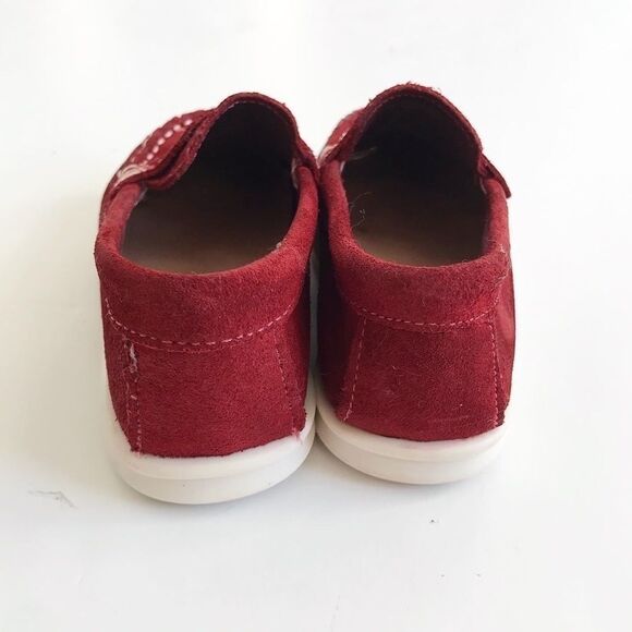 ZARA maroon suede loafers VGUC size 22(6) - Picture 6 of 7